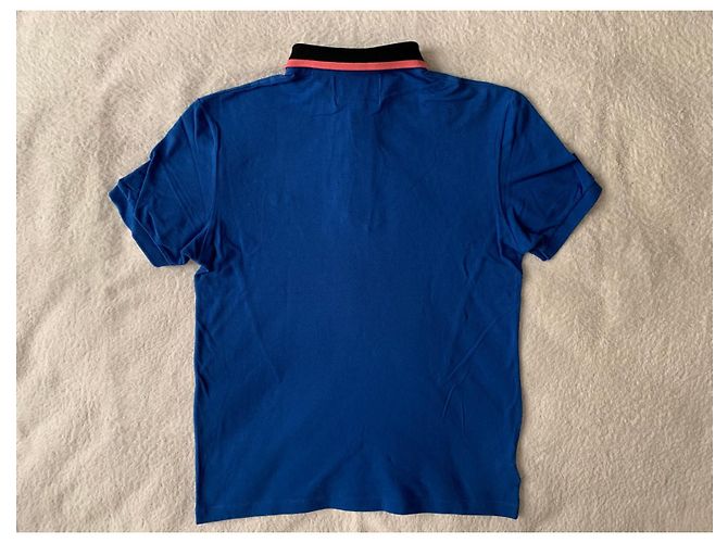 Polo Raf Simons x Fred Perry Blu - vista 2