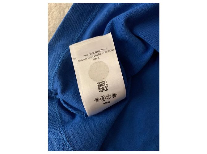 Polo Raf Simons x Fred Perry Blu - vista 6