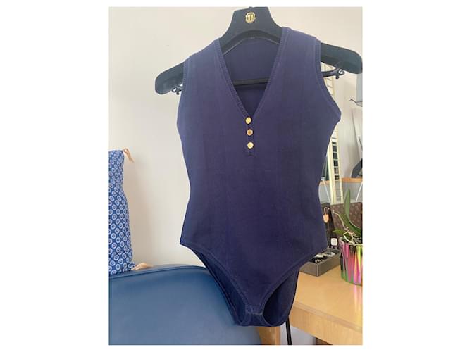 Canotta Hermès Blu - vista 4