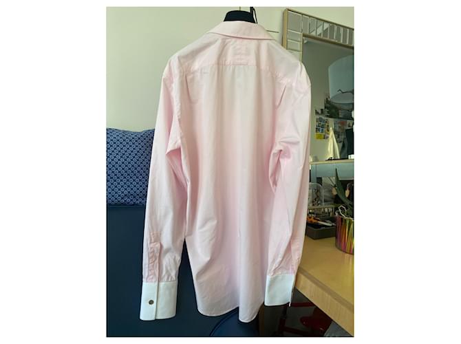 Camicia Hermès Rosa in Cotone - vista 10