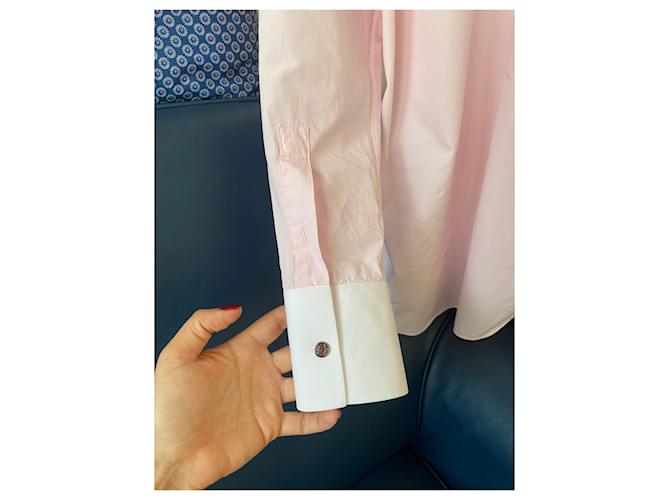 Camicia Hermès Rosa in Cotone - vista 2