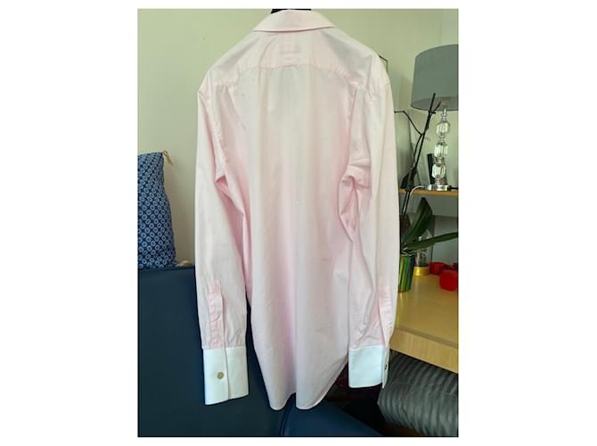 Camicia Hermès Rosa in Cotone - vista 3