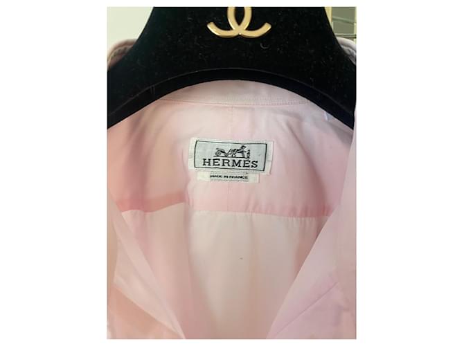 Camicia Hermès Rosa in Cotone - vista 5