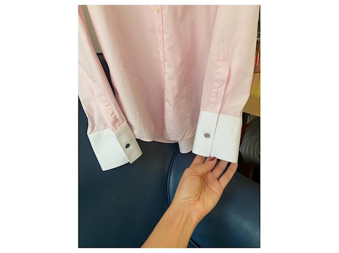 Camicia Hermès Rosa in Cotone - vista 8