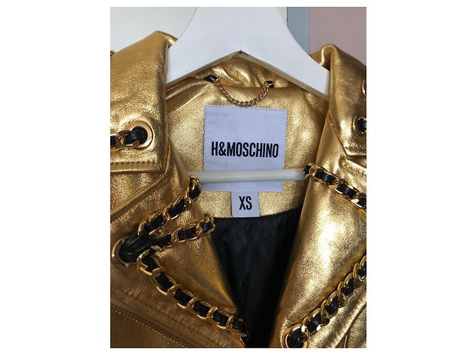 Moschino Perfecto-Jacke Golden - Ansicht 2