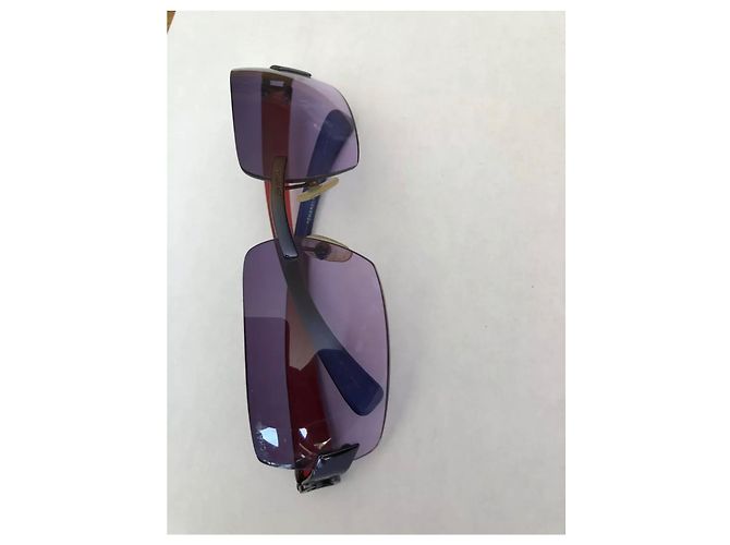 Occhiali da sole vintage Chanel Rosa - vista 2