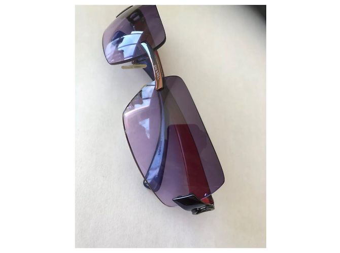 Occhiali da sole vintage Chanel Rosa - vista 3