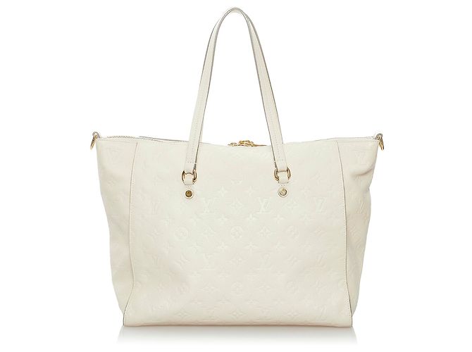 Louis Vuitton Monogram bianco Empreinte Lumineuse Crudo - vista 3