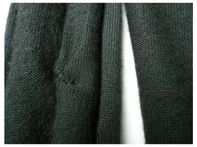 PRADA – SCHWARZE PELZWESTE T46 ITALIENISCH / T42 fr - Ansicht 12