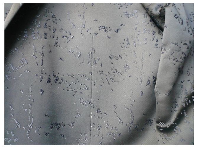 ROCHAS Neue schwarze Blazerjacke mit T-Label48 italien - Ansicht 3