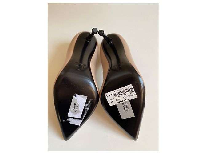 Tom Ford Leder Pumps Beige - Ansicht 6