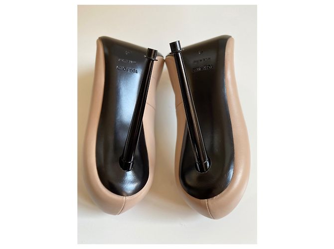 Tom Ford Leder Pumps Beige - Ansicht 7