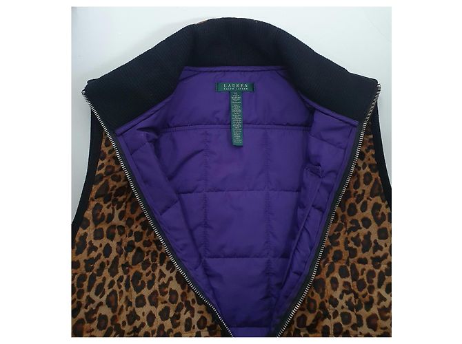 Chaleco Ralph Lauren Estampado Leopardo XL Multicolor Estampado de leopardo - vista 6