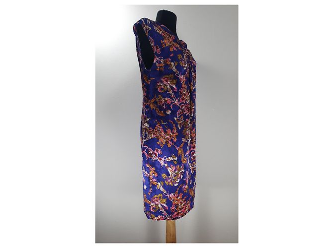 Bcbg Max Azria Blumenkleid aus Seide S Mehrfarben - Ansicht 3