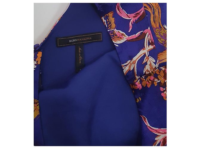 Bcbg Max Azria Blumenkleid aus Seide S Mehrfarben - Ansicht 6