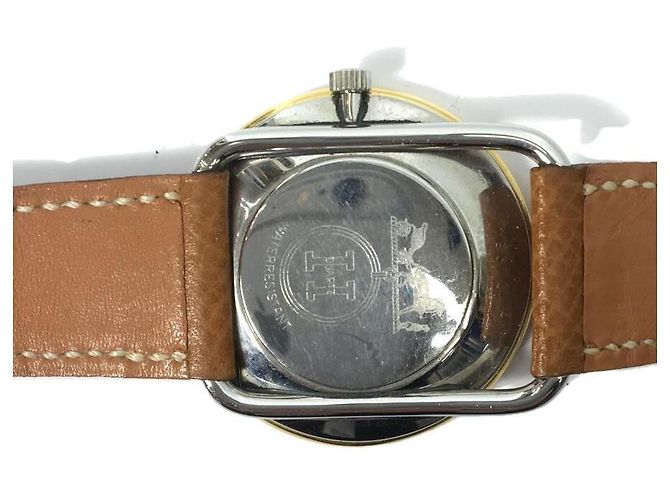 Hermès HERMES Quarzuhr / Analog / Kautschuk / WHT / BRW / Arsoe Braun - Ansicht 3