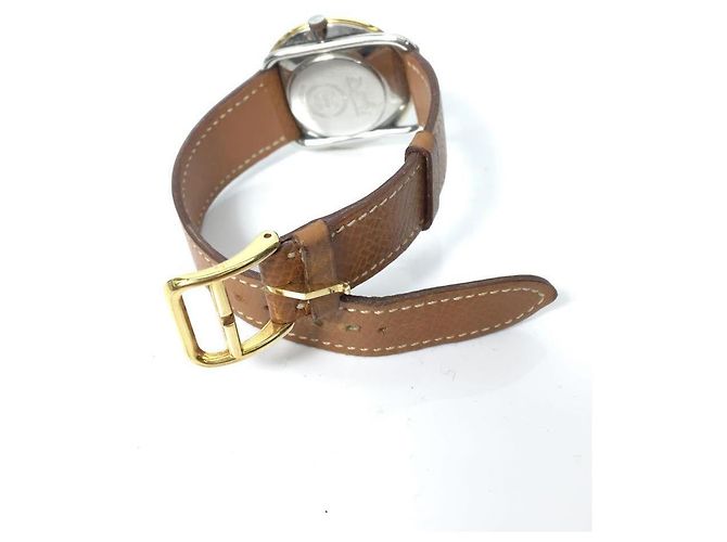 Hermès HERMES Quarzuhr / Analog / Kautschuk / WHT / BRW / Arsoe Braun - Ansicht 4
