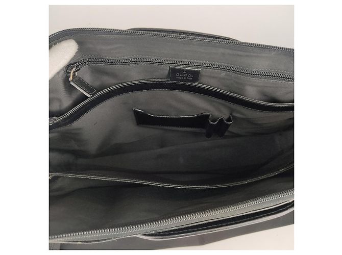 Gucci borsa business con tracolla modello GG - vista 9