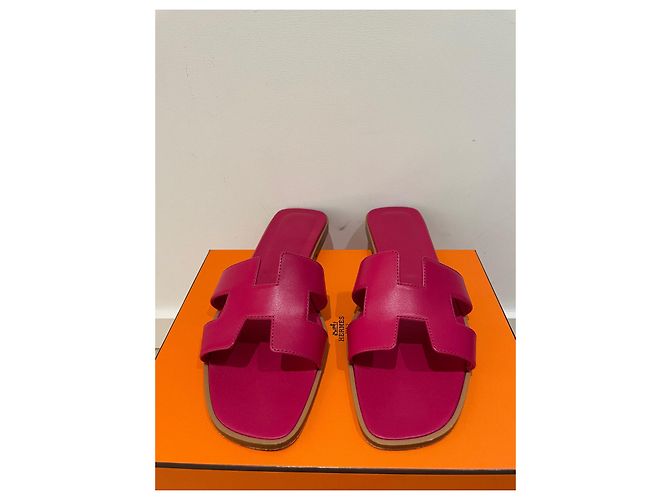 Hermès Sandalen Pink - Ansicht 2