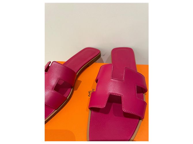 Hermès Sandalen Pink - Ansicht 3