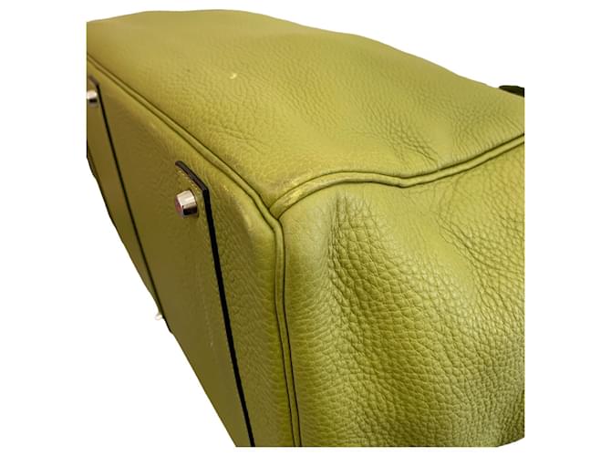 Birkin Hermès Bolsa de viaje Verde claro - vista 11
