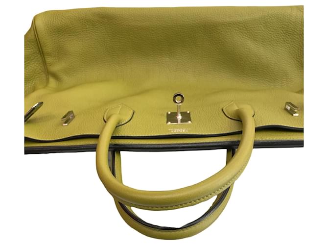 Birkin Hermès Bolsa de viaje Verde claro - vista 13