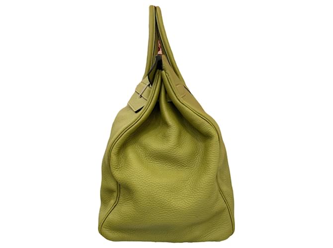 Birkin Hermès Bolsa de viaje Verde claro - vista 2