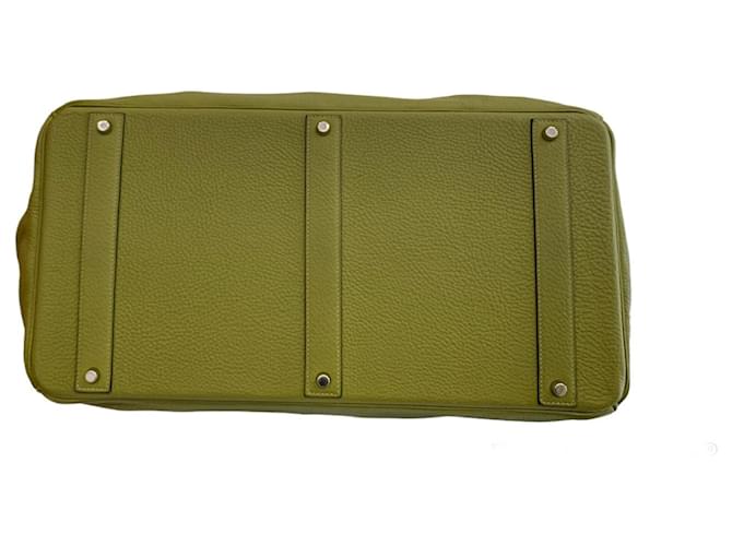 Birkin Hermès Bolsa de viaje Verde claro - vista 5