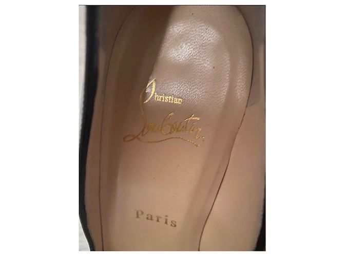Décolleté Christian Louboutin Decoltissimo in pelle nera Nero - vista 4