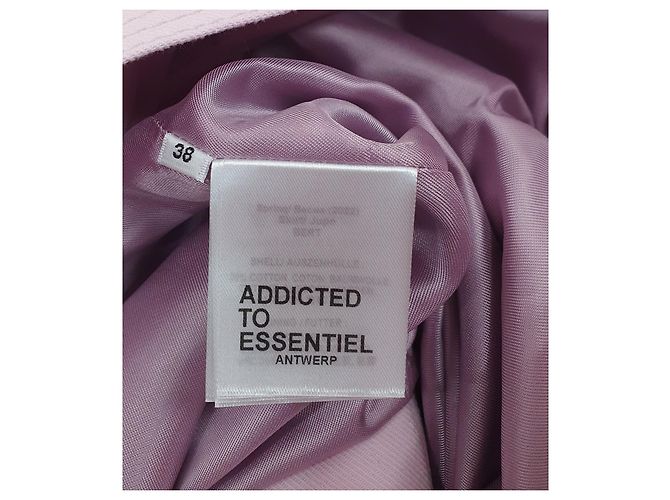 Falda Bert Essentiel Antwerp Rosa de Algodón Talla 38 - vista 10