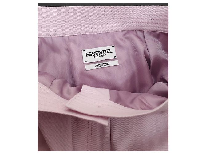 Falda Bert Essentiel Antwerp Rosa de Algodón Talla 38 - vista 9