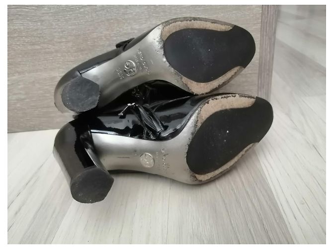 Décolleté Dolce & Gabbana in pelle nera 36.5 Nero - vista 10