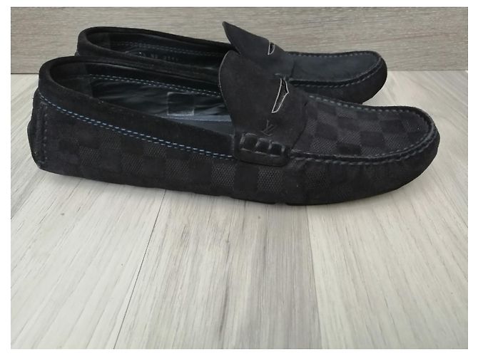 Louis Vuitton Lacets Bleu Marine - vue 3
