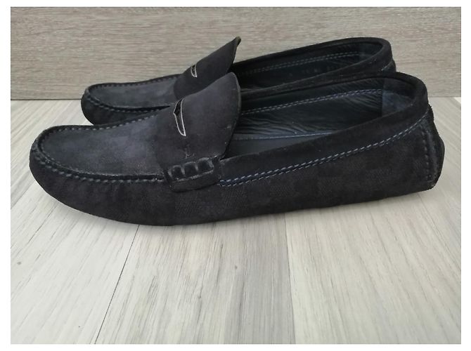 Louis Vuitton Lacets Bleu Marine - vue 4