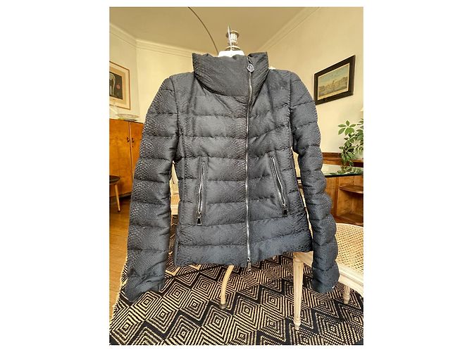 Moncler Daunenjacke schwarz Herbst Winter - Ansicht 4