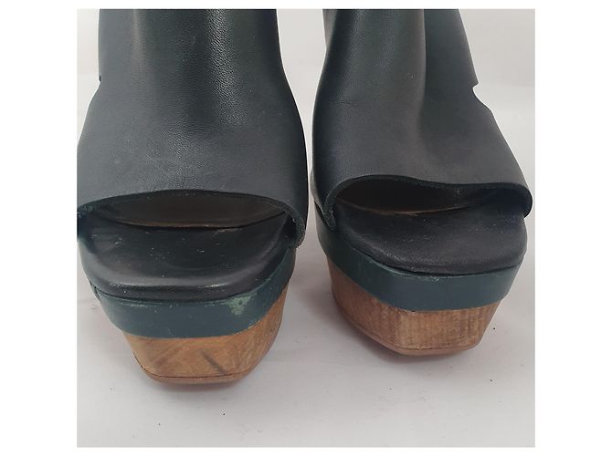 Marni For H&M Sandalen Schwarz Mehrfarben Grün - Ansicht 5