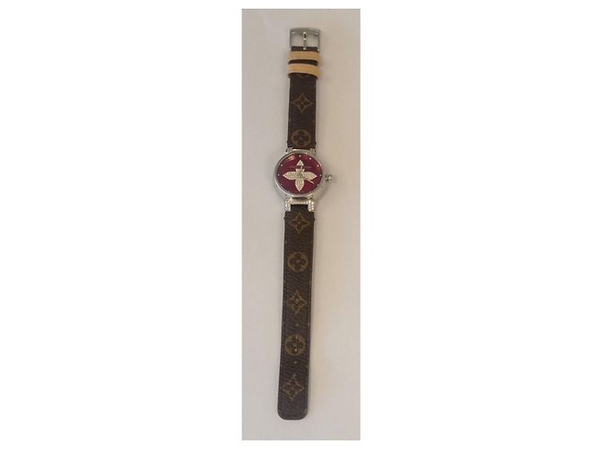 Autre Marque Trommel Forever Diamant Pavé Stahl Uhr Silber - Ansicht 2