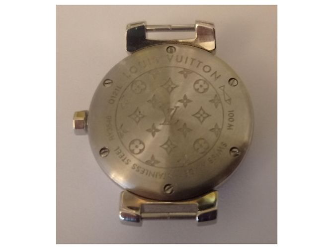 Autre Marque Trommel Forever Diamant Pavé Stahl Uhr Silber - Ansicht 3