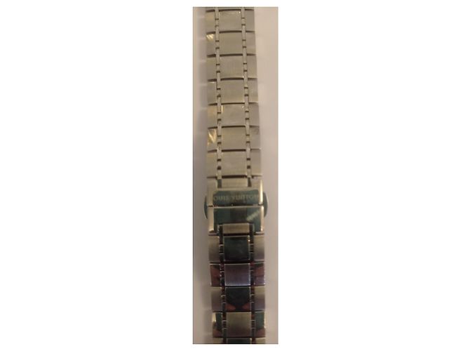 Autre Marque Trommel Forever Diamant Pavé Stahl Uhr Silber - Ansicht 6