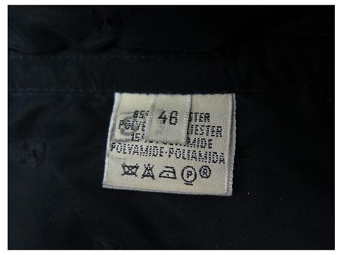 Hermès HERMES COAT QUILTED DOWN COAT XL 46 NAVY BLUE QUILTED JACKET COAT - view 3
