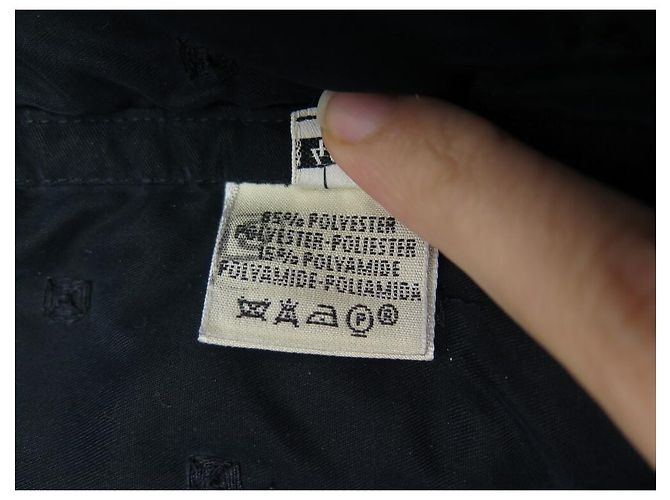 Hermès HERMES COAT QUILTED DOWN COAT XL 46 NAVY BLUE QUILTED JACKET COAT - view 4