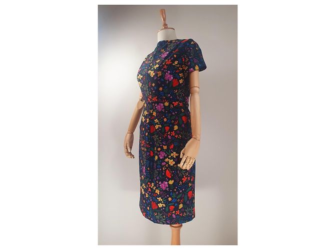 Autre Marque In Wear Abril Kleid Blumen Mehrfarben - Ansicht 3