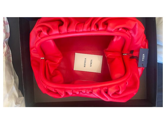 Bottega Veneta Astuccio in colore smalto Rosso - vista 2