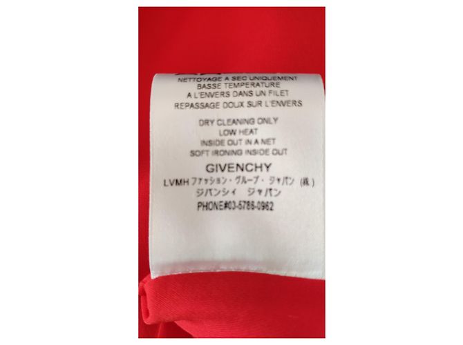 GIVENCHY SCHLÜMPFE KURZARM MIDI AUSGESTELLTES KLEID Koralle - Ansicht 6