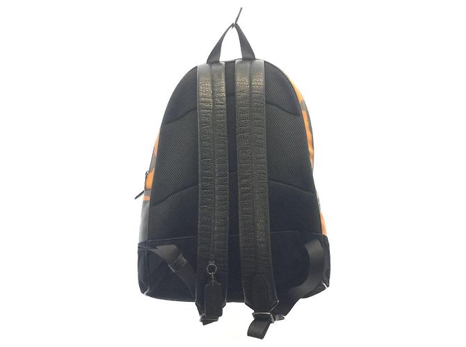COACH Tangerine / Backpack / PVC / Multicolor / Camouflage - view 4