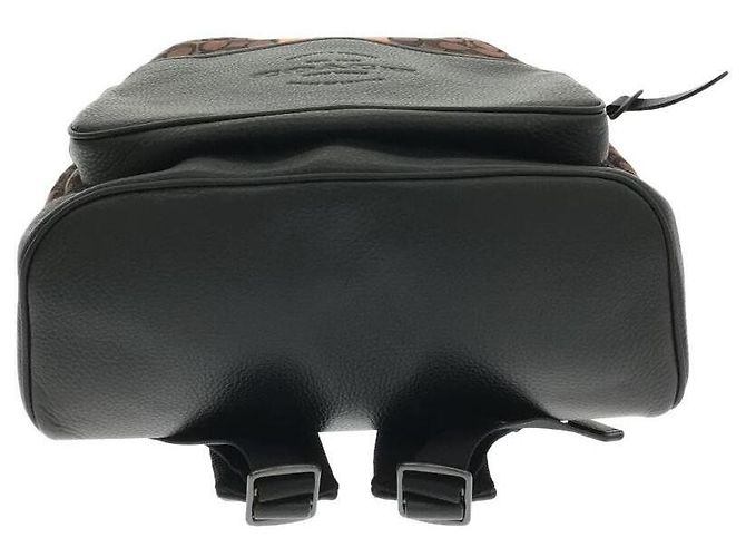 COACH Backpack / PVC / BRW / Stripe - vista 5