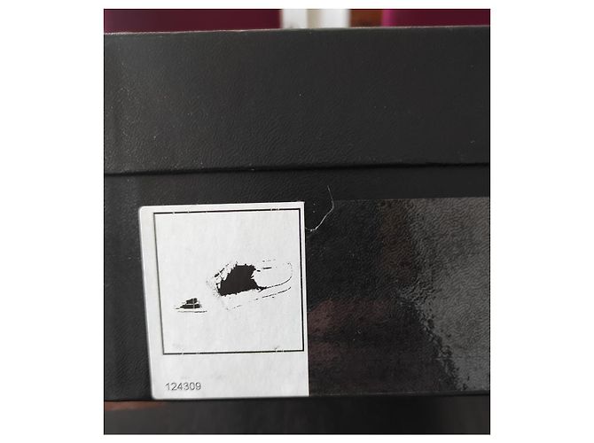 Chaussures à lacets classiques Chanel Noir Marron foncé - vue 10