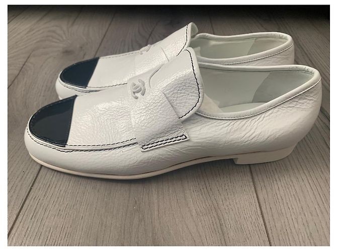 Chanel ballerine Nero Bianco - vista 3