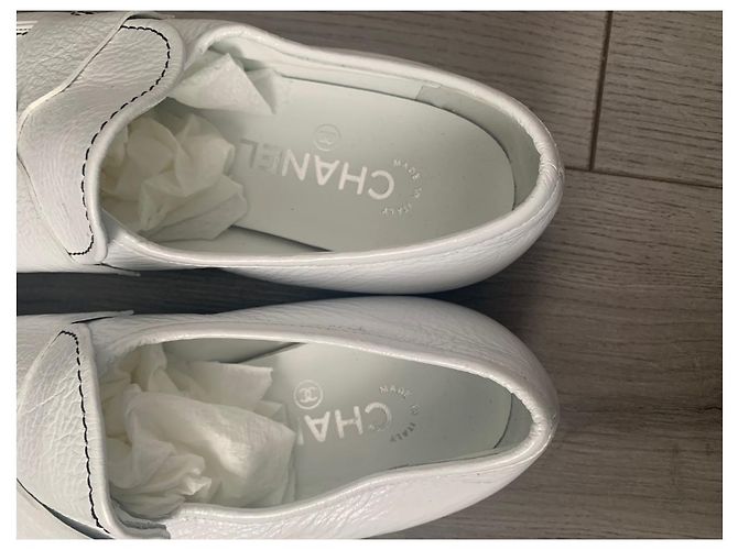 Chanel ballerine Nero Bianco - vista 4