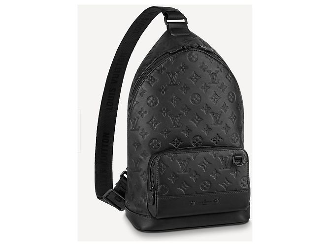 Louis Vuitton Monogramma LV Racer slingbag nuovo Nero - vista 3